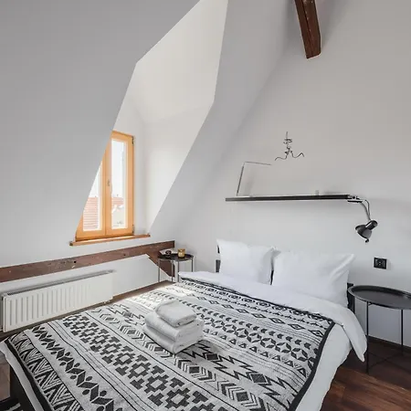 Rynek Jezycki Roof Loft شقة بوزنان