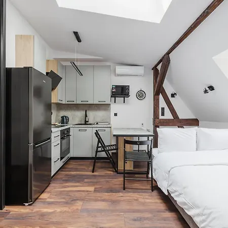 Rynek Jezycki Roof Loft شقة *